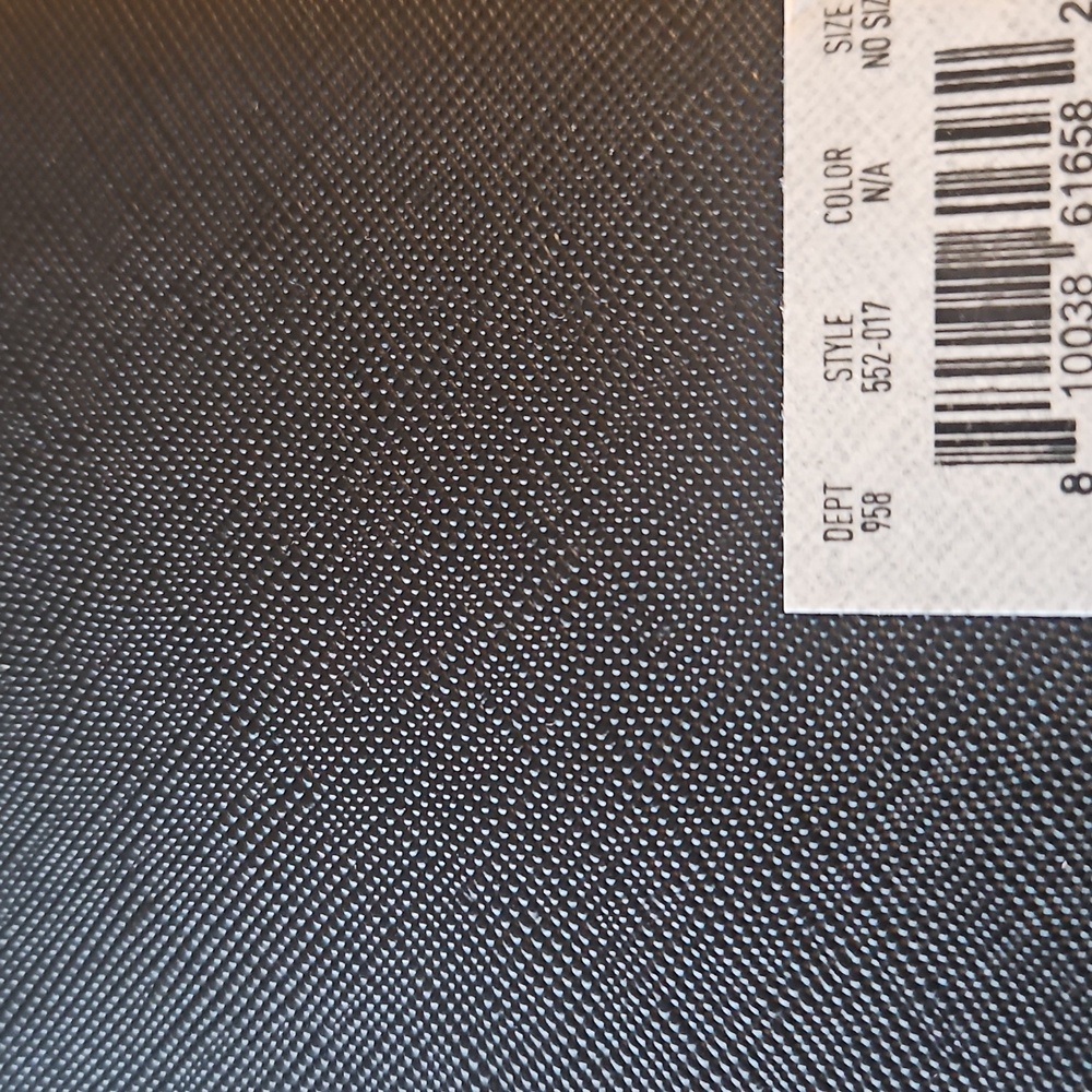 Saks Fifth Avenue Black Notebook with Lined Pages. - Picture 2 of 4